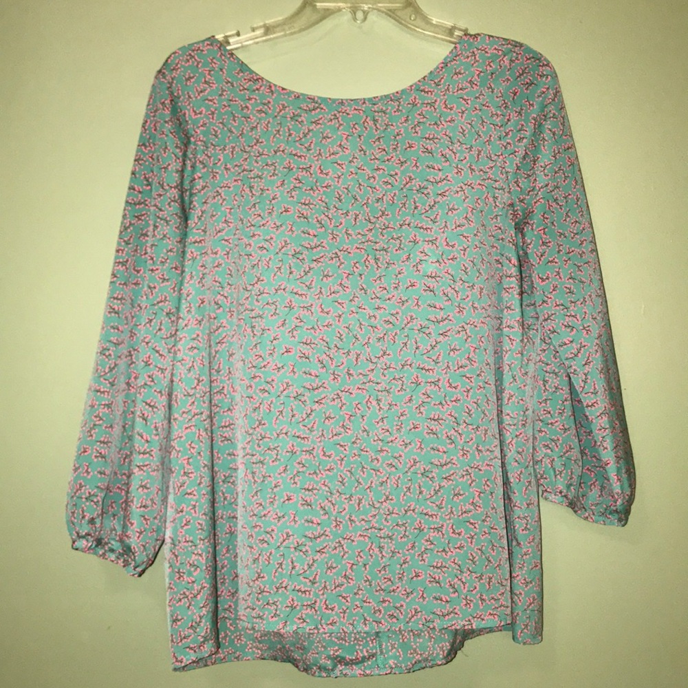 Blouse with bow